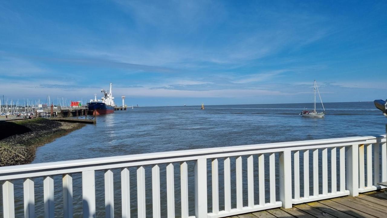 Fewo-Elbsicht-405 Cuxhaven Ngoại thất bức ảnh
